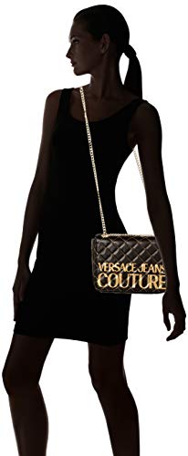 Versace Jeans CoutureBagMujerBolsos bandoleraNegro (Negro) 7x16x24 centimeters (W x H x L)