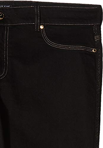 Versace Jeans Donna Skinny Vaqueros, Negro (Negro 899), 42 (Talla del Fabricante: 33) para Mujer