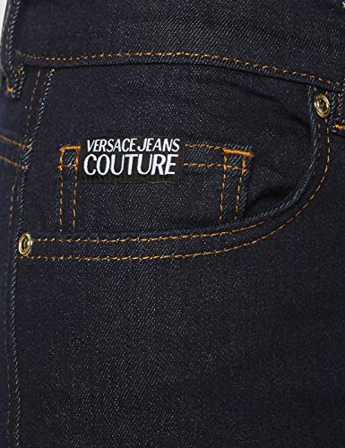 Versace Jeans Donna Slim Vaqueros, Azul (Blue Indigo 904), 34 para Mujer