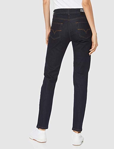 Versace Jeans Donna Slim Vaqueros, Azul (Blue Indigo 904), 34 para Mujer