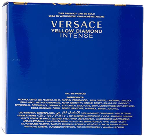 Versace Yellow Diamond Intense Eau De Parfum 50 ml