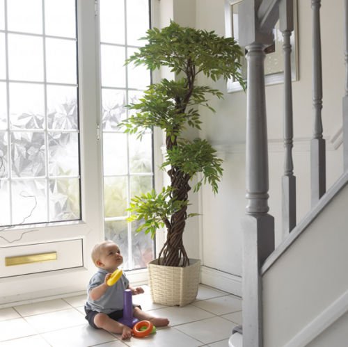 Vert Lifestyle Fruticosa Japonesa Artificial Arbol, Elegante Lujosa réplica/Planta Artificial de Interior/ 168 cm de Altura hogar o la Oficina, Plantas en los Balcones, Plantas.