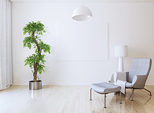 Vert Lifestyle Topiary árbol Tallado japonés Artificial, Altura 165 cm, lujosas Hojas Artificiales con el Tallo de la Corteza del árbol Real.