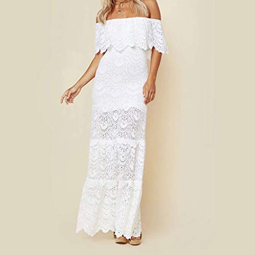 Vestido Verano Mujer 2019 Vestido De Encaje Vestido De Playa Halter Verano Mujer Fiesta De Sexy De Moda Vestidos De Fiesta Mujer Tallas Grandes Verano Falda Sonnena