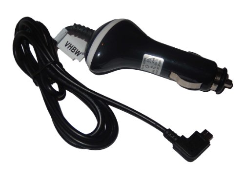 vhbw Fuente de alimentación del Coche, Cargador, Cable Cargador (1A) con USB Micro para Huawei Ideos U8500 U8510 U8850 Vision X3 Lidl Handy X5