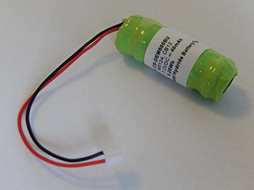 vhbw Ni-Mh Bio Batería 40mAh (7.2V) Notebook Laptop DELL Latitude D800, D810 por DELL W0124, CB12.