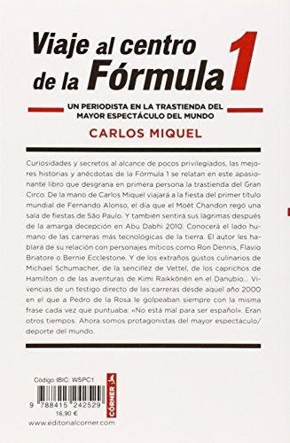 Viaje al centro de la Fórmula 1 (Deportes (corner))