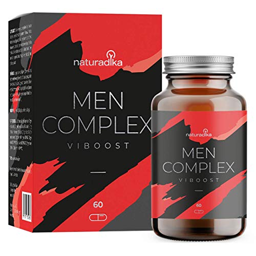 VIBOOST MEN COMPLEX: el Vigorizante masculino que potencia tu resistencia y duración [Maca, Arginina, Ginseng, Tribulus] y da un impulso a tu energía [Zinc]