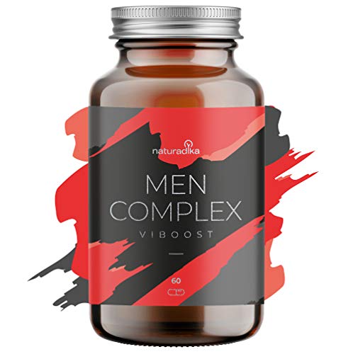 VIBOOST MEN COMPLEX: el Vigorizante masculino que potencia tu resistencia y duración [Maca, Arginina, Ginseng, Tribulus] y da un impulso a tu energía [Zinc]