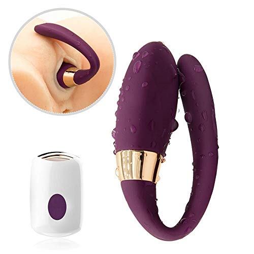 Vibradór para Paréjas Mujer, Vibradór Pareja Mejorada Bragas de Dóble Motor 7 Vibración patterns Estimulạción Puntó G e Motor 7 Vibración patterns Estimulạción Clítóris Puntó G
