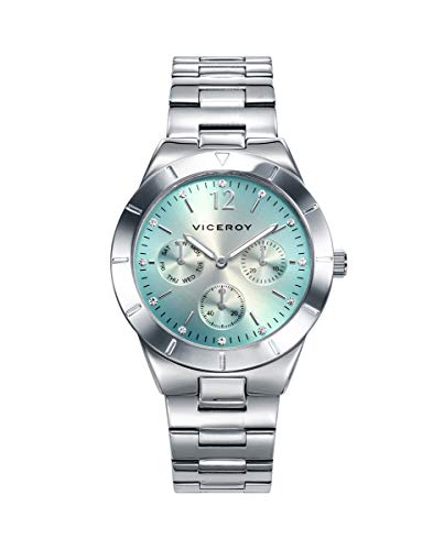 Viceroy Señora. Multifunción. Acero. Esfera Verde.