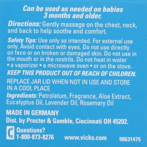 Vicks BabyRub Soothing Ointment 1.76 oz (50 g) by Vicks