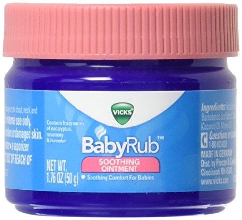 Vicks BabyRub Soothing Ointment 1.76 oz (50 g) by Vicks