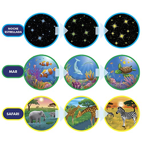 Vicks VUL575 - Humidificador de vapor frío Dulces Sueños con proyector de imágenes