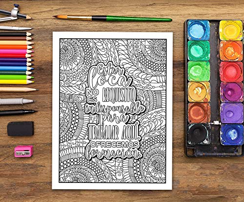 Vida de enfermera: Un libro de colorear para enfermeras