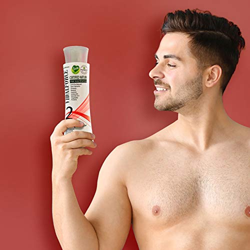 Vidalforce PACK Champu 2 + Mascarilla BIO De Argán, Karite, Jojoba De Origen Ecologico Prensado En Frio. 100% Organico Champu (Indicado Para La Caída Capilar Avanzada)