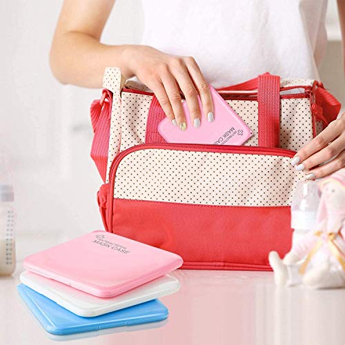 VIGIVISION Caja MASCARILLA Pack 4,Almacenamiento de Plástico Carpeta Reutilizable