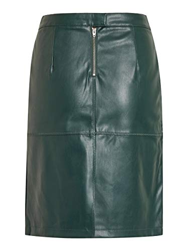 Vila Clothes Vipen New Skirt-Noos Falda, Verde (Pine Grove), 42 (Talla del Fabricante: Large) para Mujer