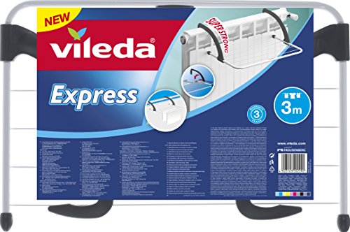 Vileda Express Tendedero Radiador de Acero y Resina