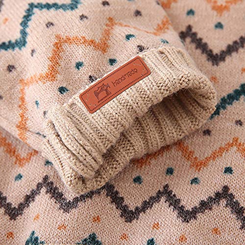 VINFUTUR 100pcs Etiquetas Handmade Cuero Etiquetas Personalizadas Hechas a Mano con Agujero para Costura Tejido Manualidad Artesanía DIY