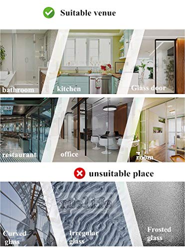 Vinilos Para Ventanas Vinilo Ventana Semi Privacidad Esmerilada Decorativa Película Ventana Autoadhesiva Sin Pegamento Película Vidrio Anti Uv Hogar Oficina Baño Pegatina Vidrio Estrella 75X100Cm