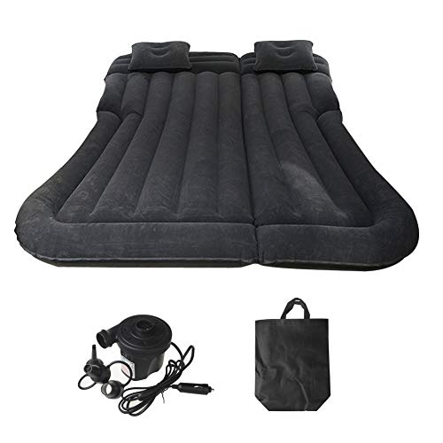 Vinteky SUV Cama Hinchable Coche, Colchón Hinchable Automatico Coche Hinchable Camping para el Hogar Senderismo al Aire Libre, Viajes, Piscina, Camping, Parque, Playa, Patio Trasero (negro)