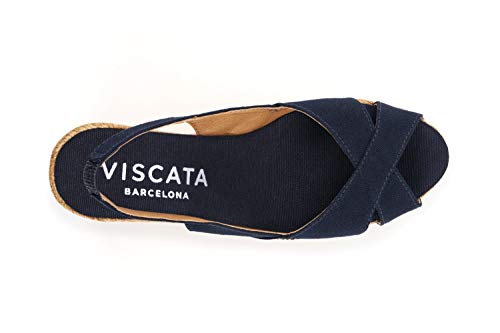 VISCATA Barcelona Calella para Mujer 5 Reino Unido Azul
