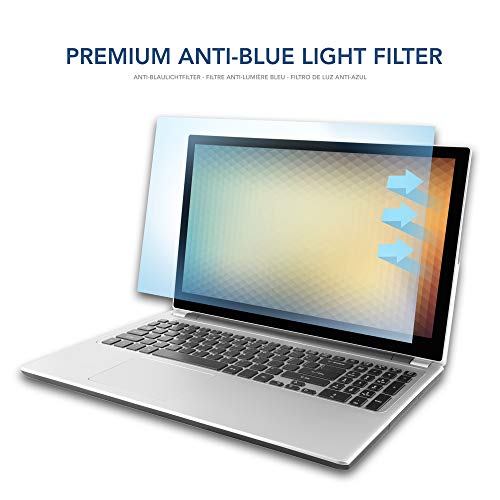VistaProtect - Filtro de Anti Luz Azul y Protector Premium para Pantallas de Portátil, Desmontable (15.6" Pulgadas)