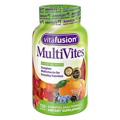 Vitafusion Multi-Vite, Gummy Vitamins For Adults, 150-Count