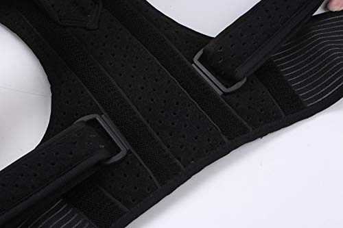 Vital Spine Premium - Corrector de postura, soporte recto contra tijeras y dolor de espalda, ajustable individualmente para una postura saludable, para hombre y mujer (talla XL)