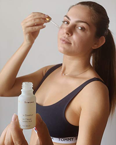 * Vitamina C y Suero de Ácido Hialurónico - Elimina las Cicatrices del Acné POTENTE Anti Envejecimiento y Anti Arrugas Serum - Cuidado de la Piel Vegano