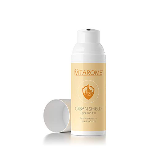 Vitarome - Gel hialurónico URBAN SHIELD, sin parabenos, apto para veganos, 50 ml