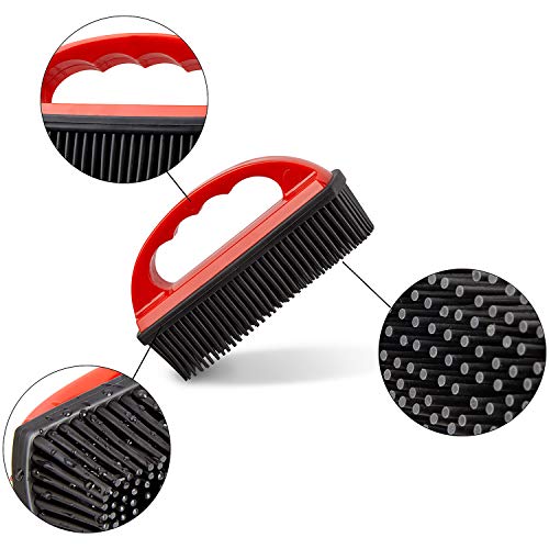 vitazoo Cepillo quitapelos para tapicería de Coches y Superficie Textil con tentáculos de Goma y Efecto estático, Cepillo quitapelusas, Cepillo Pelo Mascotas, Pet Hair Removal Brush