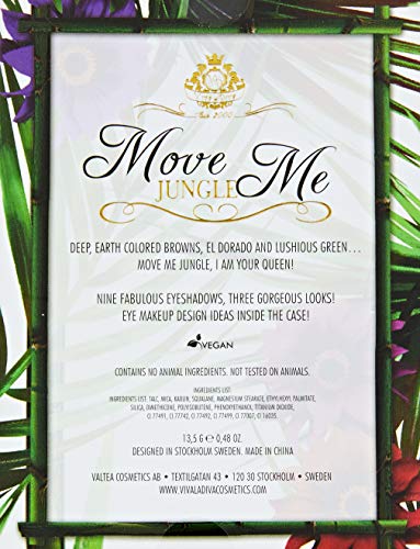 Viva la Diva - Move Me Jungle, Paleta de maquillaje - 1 unidad