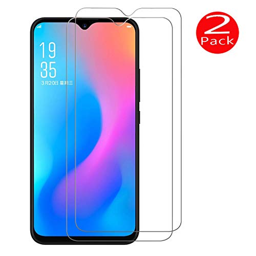 ViViKaya [2 Piezas Cristal Templado para UMIDIGI Power, 9H Dureza Vidrio Templado Anti-Rasguños Alta Definicion Sin Burbujas Protector de Pantalla