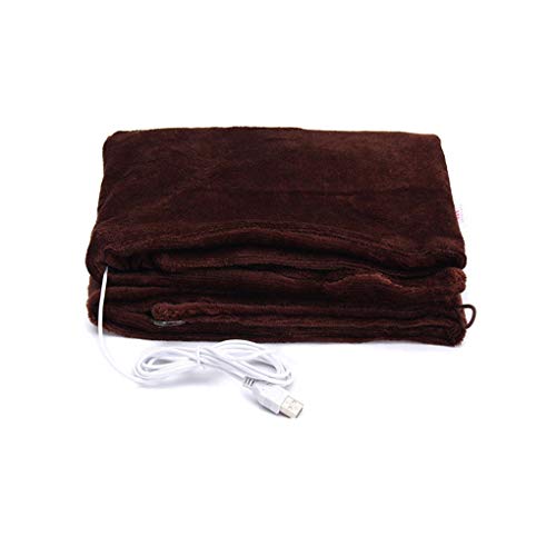 Vkospy Hogar del Coche eléctrico de calefacción Calentamiento Manta cojín del Cuello del Hombro móvil Calefacción Mantón Invierno USB Health Care Caliente café
