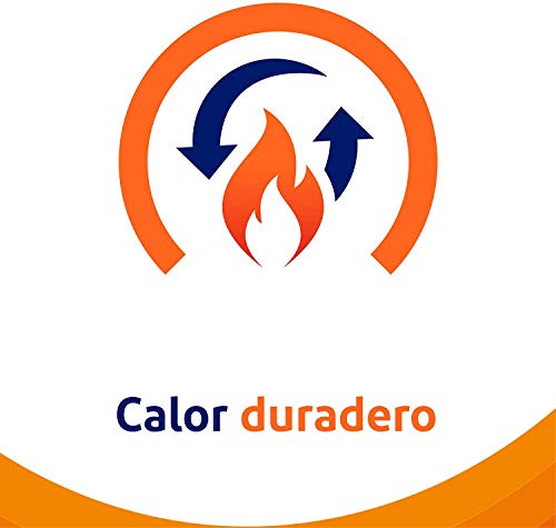 VoltaTermic - Parches de Calor – Alivio del Dolor 24 horas – Sin medicamentos - 2 Parches Semicirculares