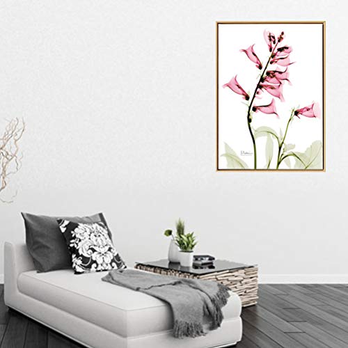 VOSAREA Cuadro de Pared Flores Decoración del hogar Flor Lienzo Pintura Colgar en la Pared Imágenes Pinturas de Flores sin Marco (Tipo A, 30x40cm)