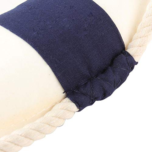 VOSAREA Salvavidas Deocración Salvavidas Colgante Decoración Náutica de Pared (Azul)