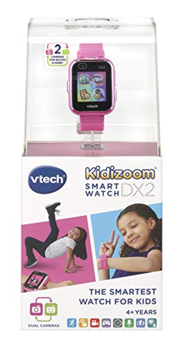 VTech- Reloj Inteligente Kidizoom, Color Rosa, 1.5 x 4.6 x 22.4 cm (193853)