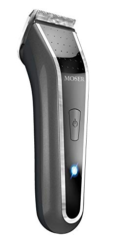 Wahl Lithium Pro LED Recargable Gris, Acero inoxidable - Afeitadora (Gris, Acero inoxidable, Cilindro, 1 mm, 4,6 cm, 100 min, Integrado)