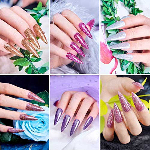 Wakaniya Base y Top coat Semi-permanentes Mate Brillante No Wipe Secado Rápido Esmaltes para Uñas Capa Superior Base UV/LED Gel Polish 8ml x 3