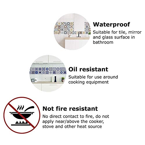 Walplus Adhesivos de pared extraíble Autoadhesivo Arte Mural VINILO DECORACIÓN HOGAR BRICOLAJE Living Cocina Dormitorio Decor papel pintado regalo Limestone ESPAÑOL Azulejos - 15cm x 15cm-24 piezas