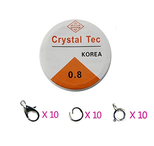 WCOCOW Colores Mezclados Kit Abalorios Cuentas Dados con Letras para hacer pulseras collares (Bear Shape)