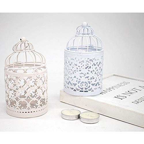 Weanty 6 Unids Candelabro de Hierro Romántico portavelas Clásico decoración Europea Para El Banquete de Boda Decoración Del Hogar