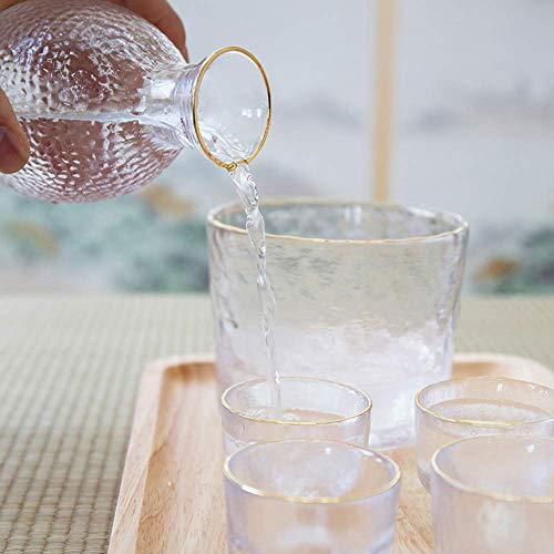 WEHOLY Taza y platillo de cerámica para el hogar, Borde Dorado, Textura de rombo, con Mango, Capuchino, café con Leche, Taza de café Espresso de Moca, Elegante, Blanco, Juego de 3.