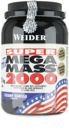 Weider Mega Mass 2000 Vainilla - 1500 gr