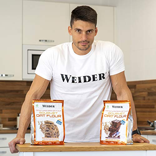 Weider Oat Gourmet. Harina de Avena Integral. Fuente de proteína con bajo contenido en azúcares. Sabor Cookie (1 kg)