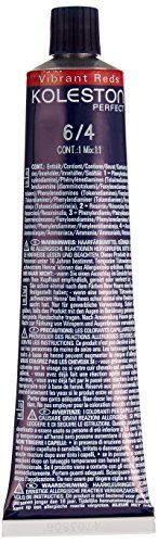 Wella Koleston Perfect Coloración Permanente, 6/4 Vibrant Reds - 60 ml
