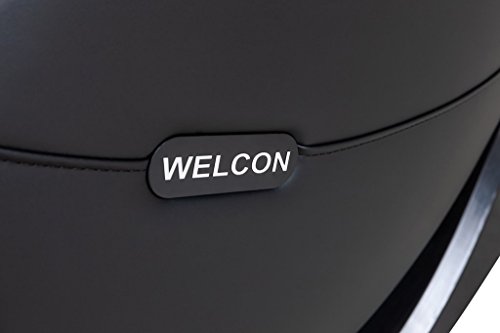 Wellcon Easyrelaxx - Sillón de masaje en 3D con regulación de inclinación eléctrica, programas automáticos, masaje de amasado, masaje de rodados, sillón de masaje